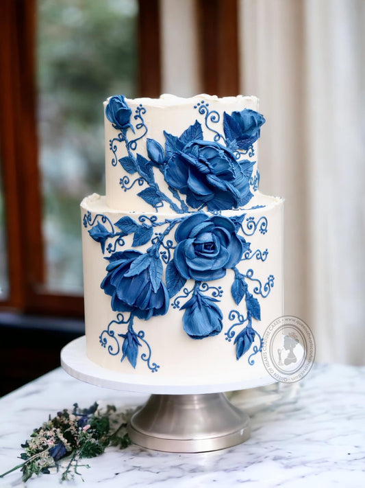 ROSE ROYALE - SCULPTURE PALETTE KNIFE PAINTING (Fri, 9am-6pm) - SoFlo Cake & Candy Expo