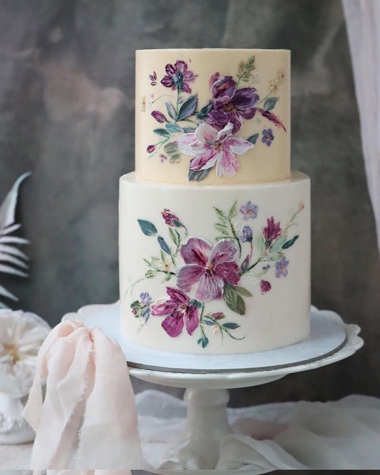 Buttercream flower cake painting (Sat, 2pm-3pm) DEMO - SoFlo Cake & Candy Expo